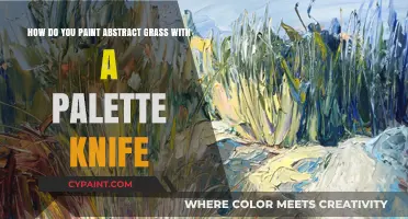 Master Palette Knife Techniques for Painting Abstract Grass Landscapes