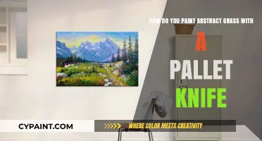 Master Pallet Knife Techniques for Painting Abstract Grass Landscapes