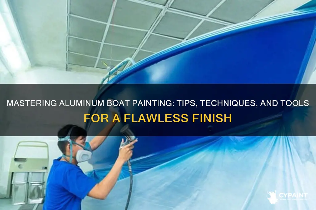 how do you paint an aluminum boat