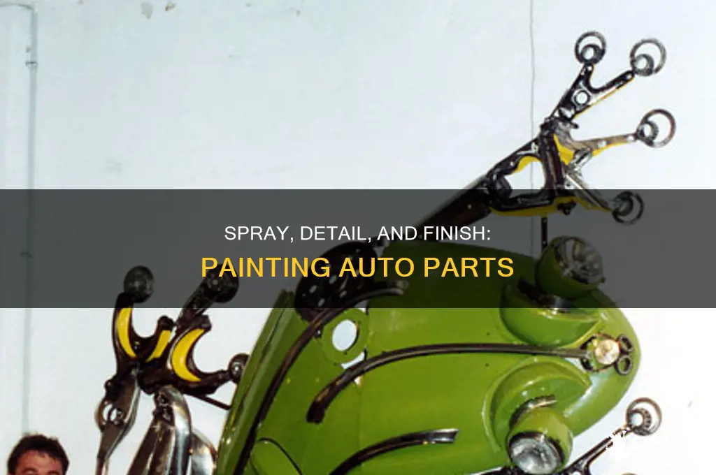 how do you paint an unfinished auto part