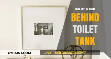 Mastering the Art of Painting Behind Your Toilet Tank: Tips & Tricks