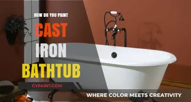 Revive Your Cast Iron Bathtub: A Step-by-Step Painting Guide