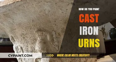 Revitalize Cast Iron Urns: A Step-by-Step Painting Guide