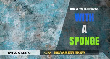 Sponge-Painting Clouds: Easy, Breezy, Beautiful