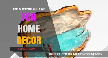 Driftwood Decor: Painting Techniques for a Natural Look