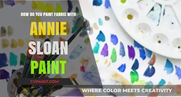 Transform Fabric with Annie Sloan Chalk Paint