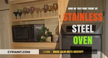 Transforming Stainless Steel Ovens with Paint