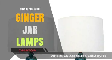 Elegant Ginger Jar Lamp Painting: A Step-by-Step DIY Guide