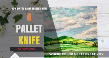 Creating Grass Textures with Pallet Knives: A Guide