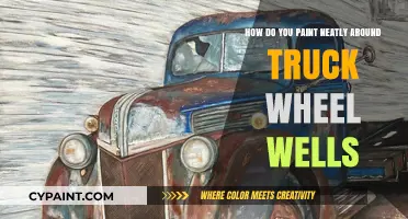 Truck Wheel Wells: Painting Neatly Around the Curves