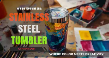 Painting Stainless Steel Tumblers: A Step-by-Step Guide