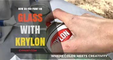 Creating Stunning Glass Art with Krylon Paints