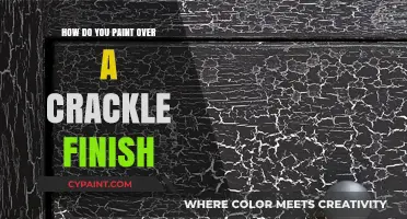 Transforming Crackle Finish: Painting Over the Right Way