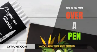 Mastering the Art: How to Paint Over Pen Mistakes Flawlessly