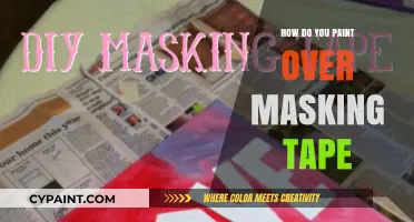 Mastering the Art of Painting Over Masking Tape: Tips and Tricks