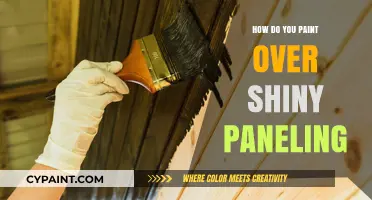 Transform Shiny Paneling: Easy Steps to Paint Over Glossy Surfaces