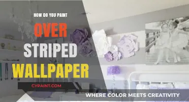 Painting Over Striped Wallpaper: A Step-by-Step Guide for Smooth Results