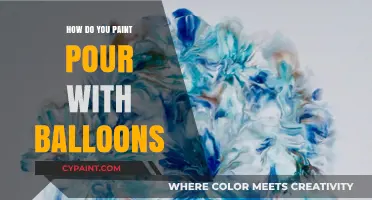 Creative Balloon Paint Pouring: A Fun and Easy Art Technique