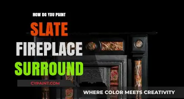 Transform Your Fireplace: A Step-by-Step Guide to Painting Slate Surrounds