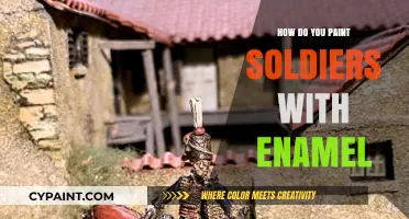 Mastering Enamel Techniques for Painting Realistic Miniature Soldiers