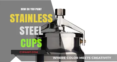 Painting Stainless Steel Cups: A Step-by-Step Creative Guide