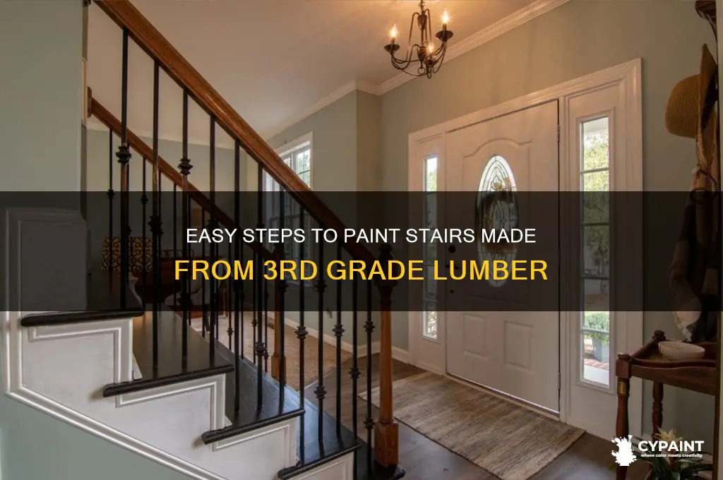 how do you paint stairs that