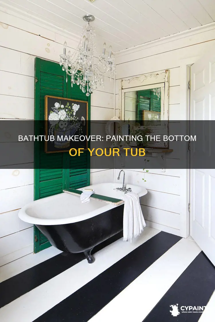 how do you paint the bottom of a bathtub