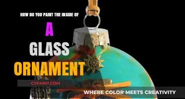 Mastering the Art of Painting Inside Glass Ornaments: Tips and Tricks