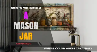 Creative Tips for Painting the Inside of a Mason Jar