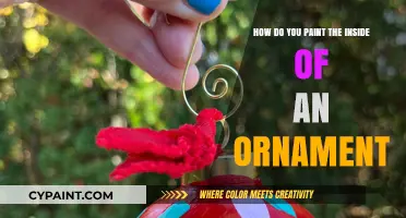 Creating Ornament Magic: Painting the Inside