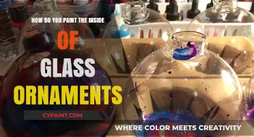 Crafting Glass Ornaments: Painting the Inside