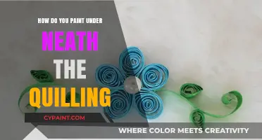 Creating Depth: Painting Under Quilling