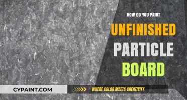 Painting Unfinished Particle Board: A Step-by-Step Guide for Beginners