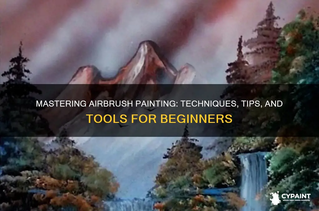 how do you paint with an airbrush