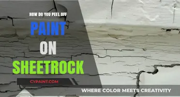 Efficiently Stripping Paint from Sheetrock
