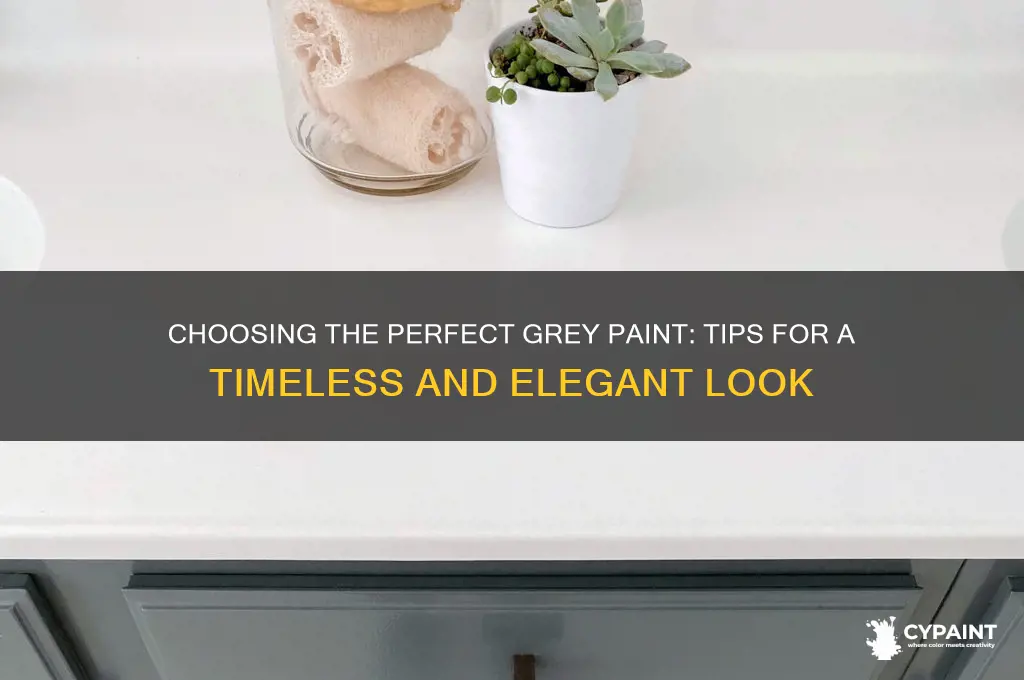 how do you pick a grey paint