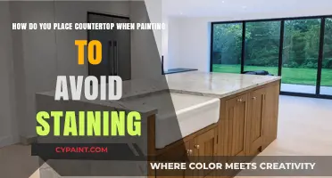 Protecting Countertops: Smart Painting Tips to Prevent Stains and Damage