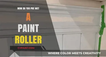 The Best Way to Pre-Wet Your Paint Roller