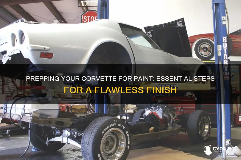 how do you prep corvette for paint