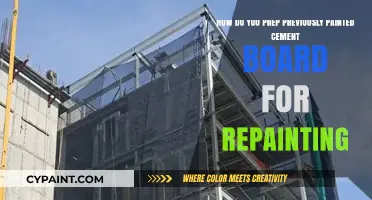 Prepping Painted Cement Board: Essential Steps for a Smooth Repaint