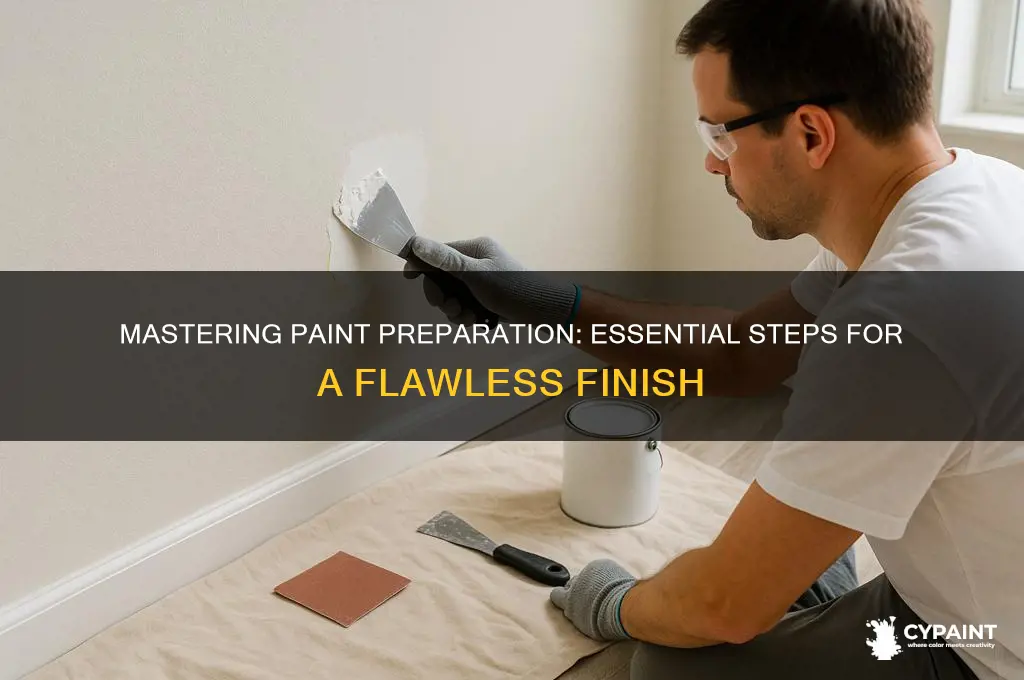 how do you prepare the paint before painting