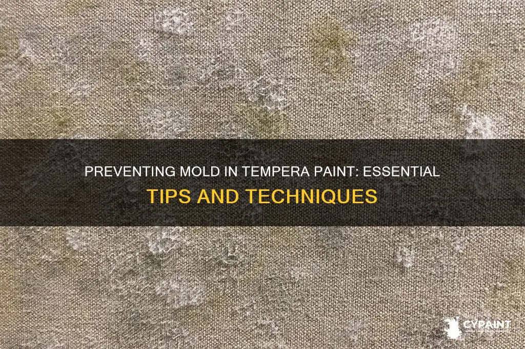 how do you prevent mold in tempera paint