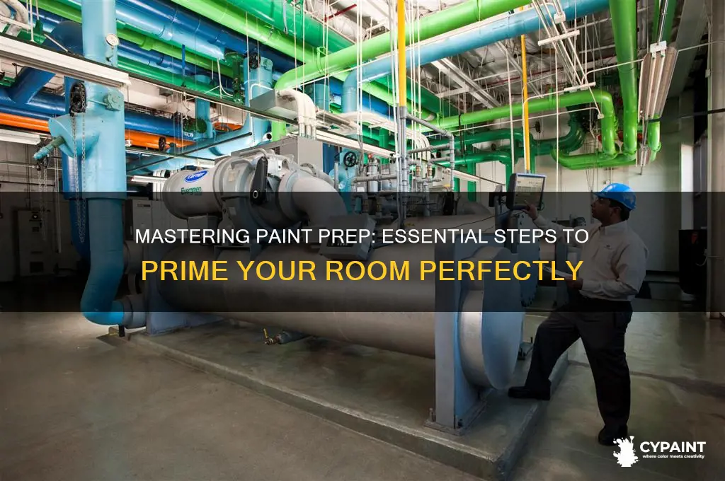 how do you prime a room for painting