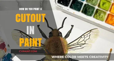 Mastering Cutout Printing in Paint: A Step-by-Step Guide