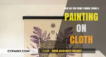 Transform Your Art: Printing Fabric from Paintings on Cloth