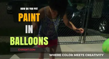 Creative Balloon Art: Mastering the Technique of Filling Balloons with Paint