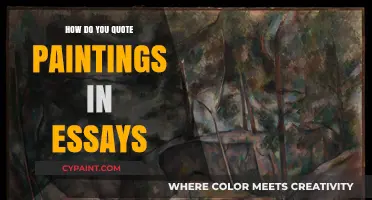 Mastering Art Citations: How to Quote Paintings in Academic Essays