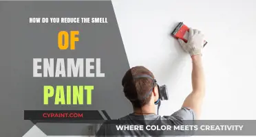 Enamel Paint: Reducing the Lingering Odor