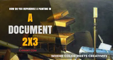 Reproduce a 2x3 Painting in Your Document: A Step-by-Step Guide
