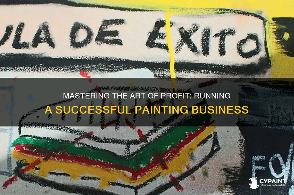 how do you run a successful painting business